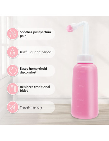 Botella Perineal Showvigor 360 ml para Cuidado Postparto