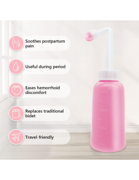 Botella Perineal Showvigor 360 ml para Cuidado Postparto