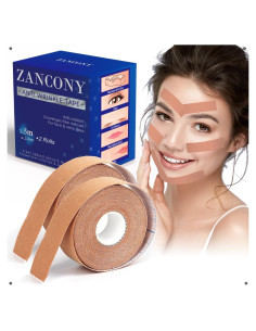 Cinta Antiarrugas Facial Zancony - 2 Rollos de 2.5 cm