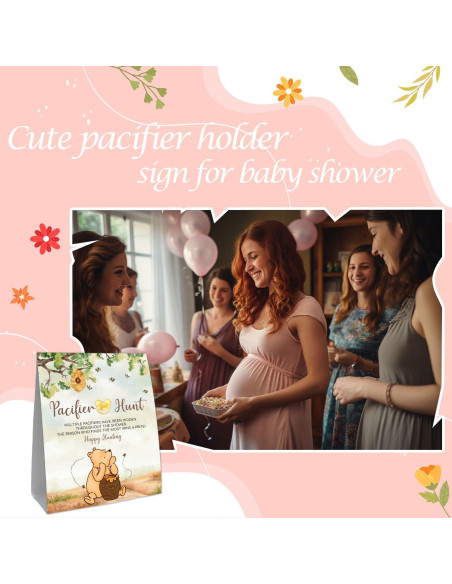 Juego de Chupetes Mini Amarillos Winnie Pooh - 50 Piezas