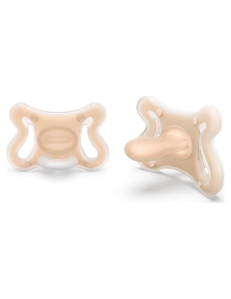 Chupete de Silicona Suavinex Zero Zero 0-6m Tetina SX Pro 2Pk