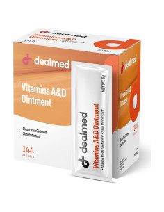 Crema para erupciones por pañal Dealmed A&D 144 Paquetes