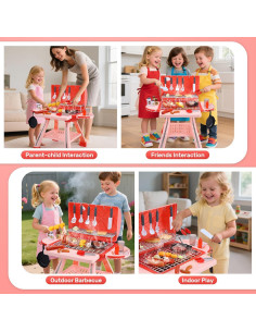 Juguete Parrilla BBQ CUTE STONE 63.5 cm con Sonido y Luz 2