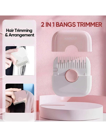 Peine de Corte 2-en-1 Guiyal - Afeitado Doble Cara Gris