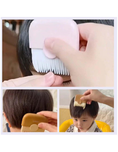 Peine de Corte 2-en-1 Guiyal - Afeitado Doble Cara Gris