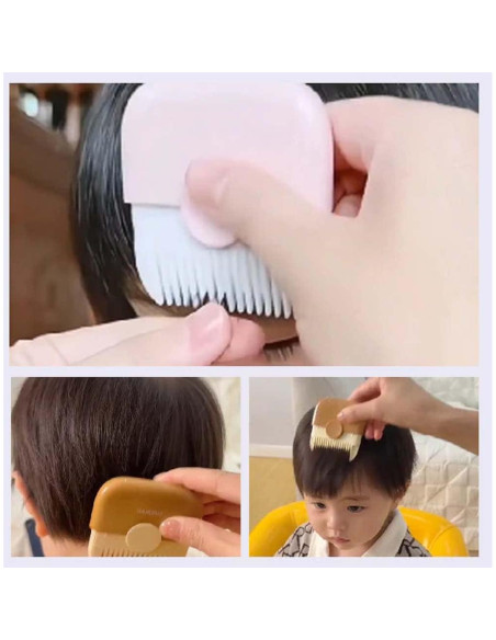 Peine de Corte 2-en-1 Guiyal - Afeitado Doble Cara Gris