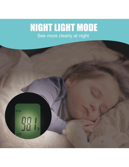 Termómetro Digital Infrarrojo Amplim AMP1706 para Bebés y Adultos