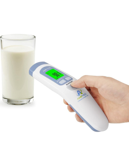 Termómetro Digital Infrarrojo Amplim AMP1706 para Bebés y Adultos