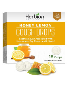 Caramelos para la Tos Herbion Naturals Miel Limón 18 Unidades