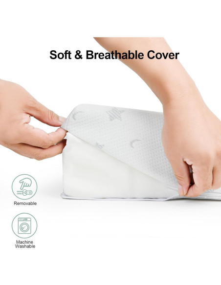 Cambiador de Bebé 73.66 x 38.1 cm con Funda Impermeable