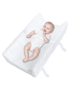 Almohadilla Cambiadora YENING Impermeable 80x40.6 cm Blanca