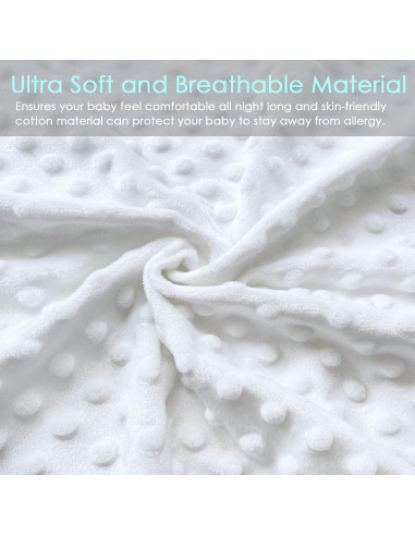Almohadilla Cambiadora YENING Impermeable 80x40.6 cm Blanca