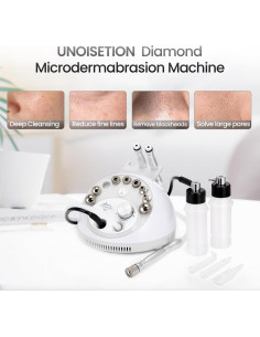 Máquina de Microdermoabrasión Facial UNOISETION MS-22P3N 3 en 1 2