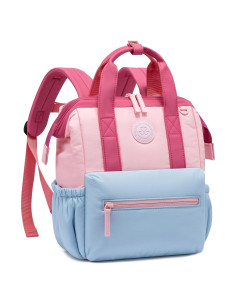 Mochila LOVEVOOK Mini para Niñas 2-4 Años Unicornio Rosa-Azul
