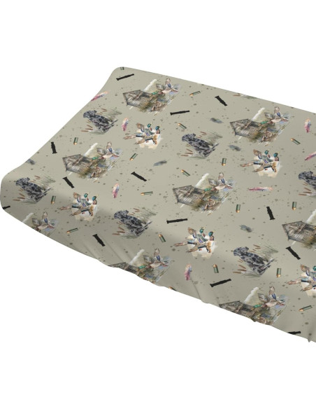 Cubierta de almohadilla para cambiar bebés Caza de Pato 81x41 cm