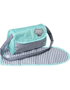 Bolsa de Pañales Adora Zigzag para Muñecas 33 cm - Incluye Esterita 2