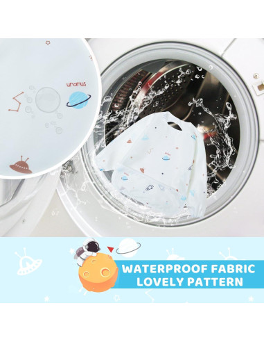 Babero Impermeable Little Dimsum para Bebés - Paquete de 2