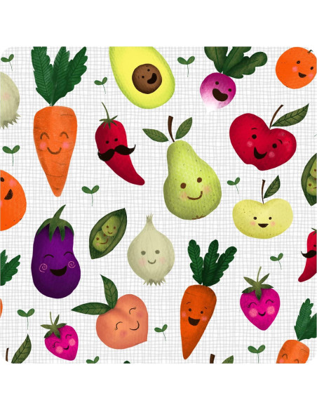 BapronBaby Babero Híbrido Impermeable 6m-3T Mercado Fresco