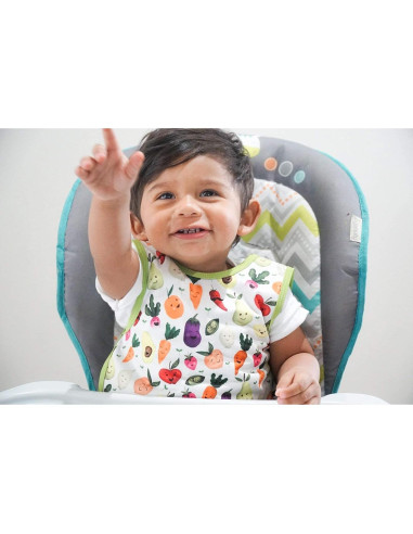 BapronBaby Babero Híbrido Impermeable 6m-3T Mercado Fresco