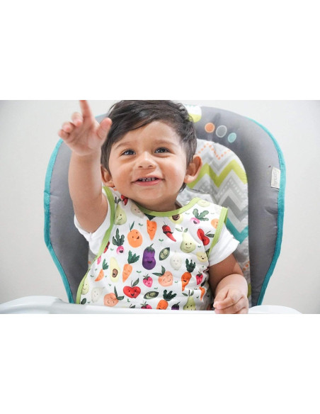 BapronBaby Babero Híbrido Impermeable 6m-3T Mercado Fresco