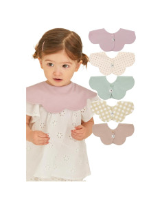 Conjunto de Baberos Konny Baby 360 Suaves y Absorbentes