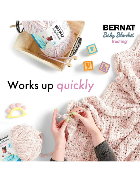 Hilo Bernat Manta de Bebé Frosting 300g 201m Poliester