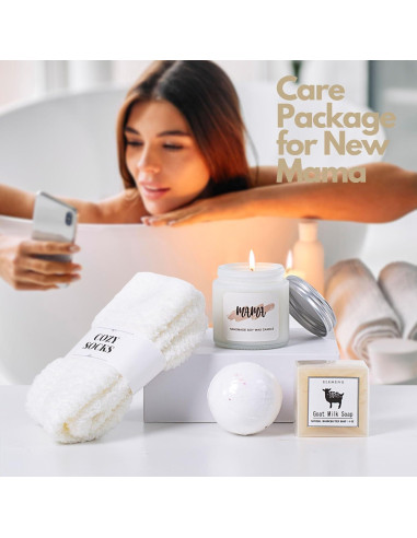 Set de Regalos para Nuevas Mamás Postparto - 7 Piezas