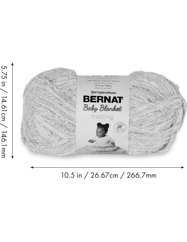 Hilo Bernat Manta de Bebé Frosting 300g 201m Poliester