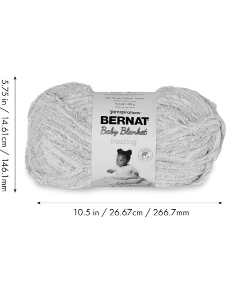 Hilo Bernat Manta de Bebé Frosting 300g 201m Poliester