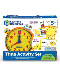 Conjunto de Actividades de Tiempo Recursos de Aprendizaje 41 Piezas 2