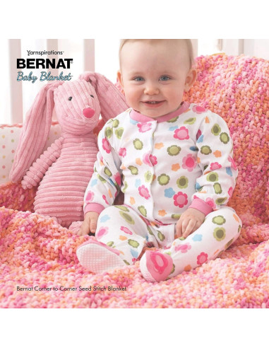 Hilo para Tejer Bernat Manta Bebé 300g Chenilla Blanco