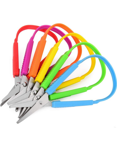 Tijeras Mini Loop Suministros Especiales 14 cm Paquete 6