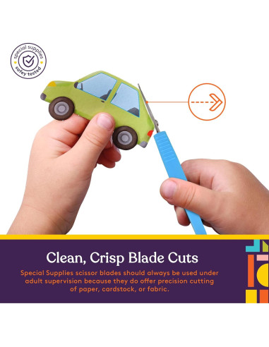 Tijeras Mini Loop Suministros Especiales 14 cm Paquete 6