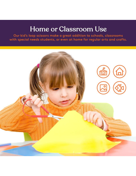Tijeras Mini Loop Suministros Especiales 14 cm Paquete 6