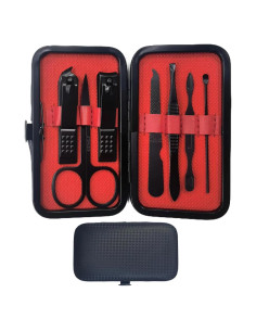 Kit de Aseo Masculino 7 en 1 UMEINAC TECH - Estuche de Cuero