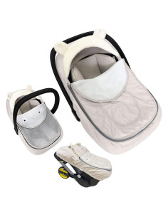Funda de Asiento de Coche para Bebé Universal HG0748 - Invierno