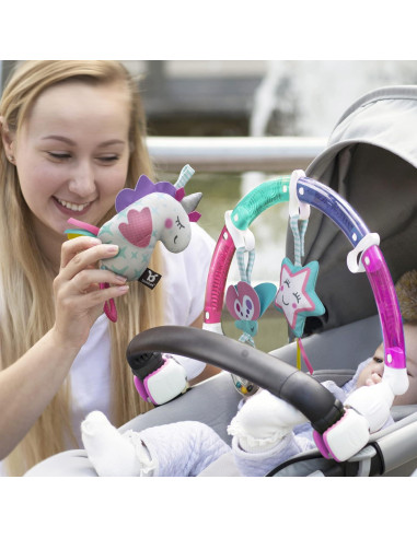 Juguete de Arco para Cochecito Benbat Unicornio Ajustable