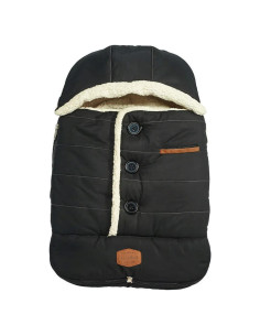 Cubierta de asiento de coche para bebé JJ Cole Bundle Me negro