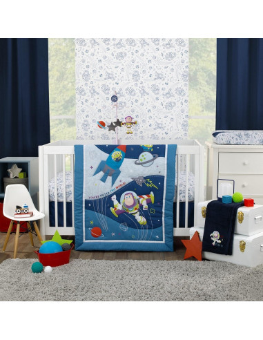 Sábana Ajustable Disney Toy Story Buzz Lightyear 71x132 cm