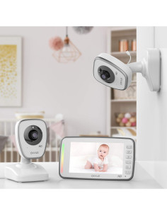 Monitor de Video para Bebés AXVUE A1HD 720P 5" 2 Cámaras 2