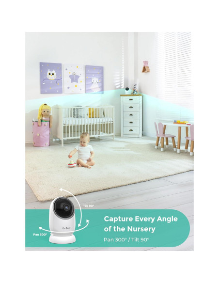 Cámara adicional Dr.Care para monitor de bebés DC-BBM001 Cámara adicional Dr.Care para monitor de bebés DC-BBM001