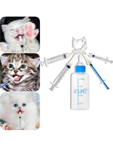Kit de Alimentación para Gatitos SLWHYZL 1ml a 60ml