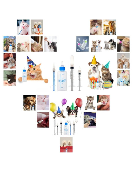 Kit de Alimentación para Gatitos SLWHYZL 1ml a 60ml