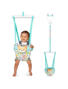 Infantino Saltador de Puerta 2-en-1 con Música y Luces - Zorro