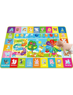 Alfombra Educativa DINSUMRUG Rueda de la Fortuna 1x1.52m 2