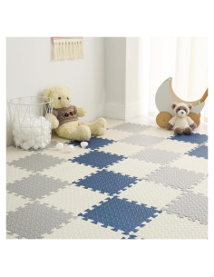 Alfombra de Juego de Espuma Tamiplay 16 Azulejos 1.48 m