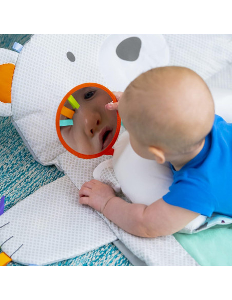 Alfombra de Actividad para Bebés Bright Starts Oso Polar 75x89 cm