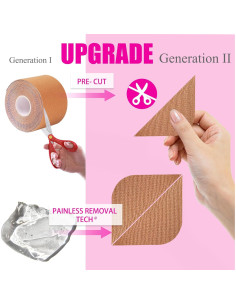 Parches Antiarrugas Akissos 80 PCS Cinta Facial Hipoalergénica 2