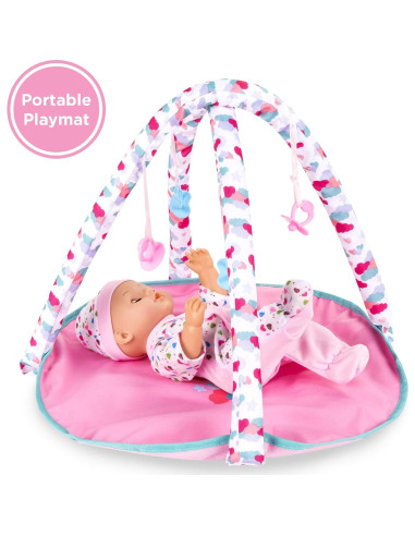 Muñeca Bebé Interactiva 34.29 cm con Accesorios - Mejor Opción