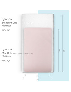 Sábanas Ajustadas para Cuna Mini Newton Baby 100% Algodón Orgánico 2